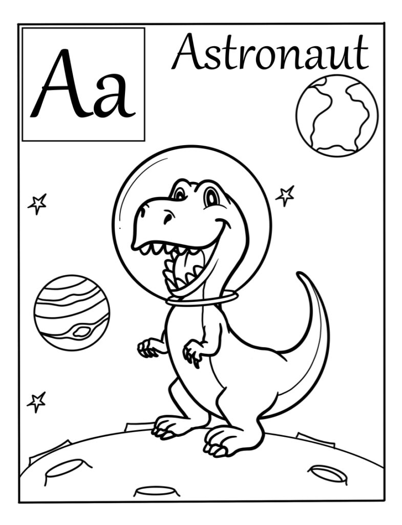 Download our printable coloring pages with letters. For free!