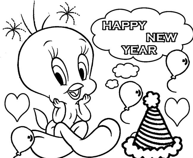 13 Best Printable New Year 2023 Coloring Pages