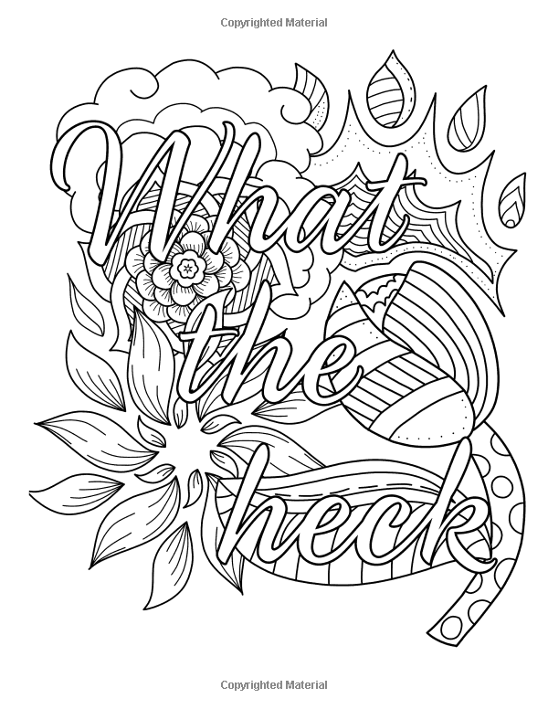 Granny Swears: An Adult Coloring Book With Swears Grannies Would ...