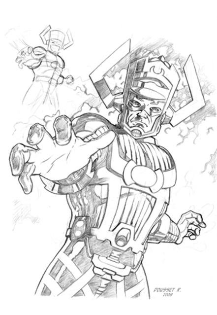 Galactus by Rémi Dousset | Creating a Graphic Novel : Art - Food -  Photography
