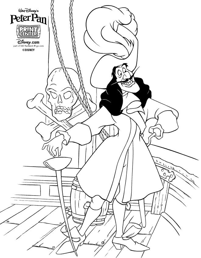Peter Pan Coloring Pages | Coloring Pages To Print