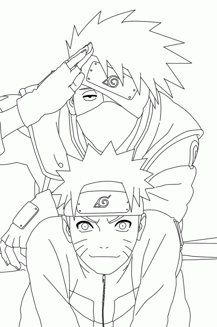 Kakashi Coloring Pages To Print | Coloring Pages For Kids