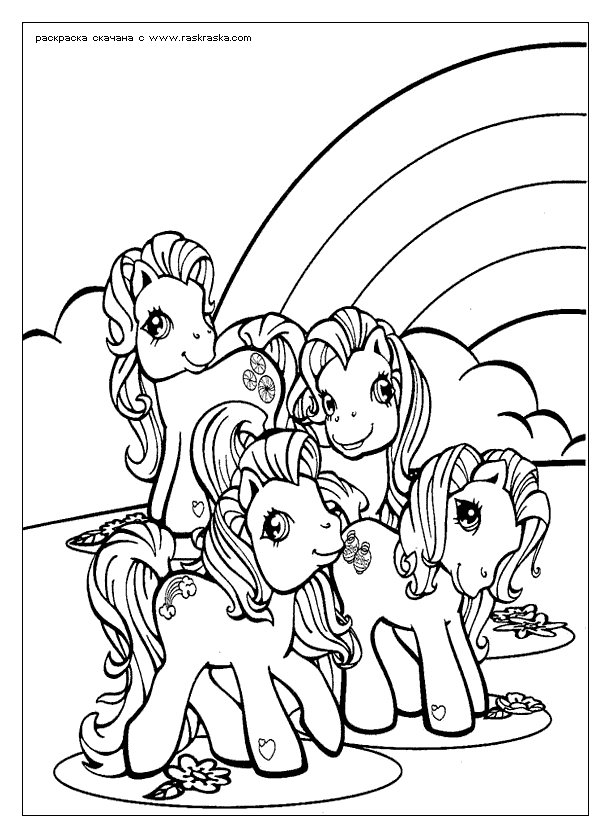 Download My Little Pony Coloring Pages 18 (25495) Full Size 