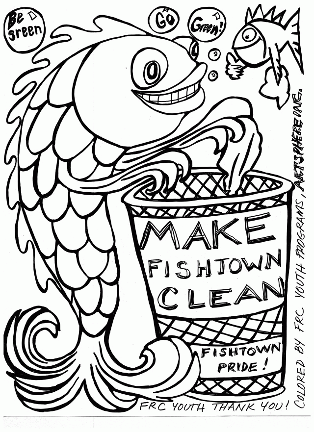 Go Green Coloring Sheet Art Sphere Inc 97353 Green Coloring Pages