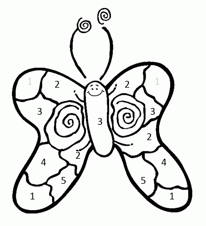 Coloring Worksheets For Preschoolers Numbers : Coloring Worksheets 