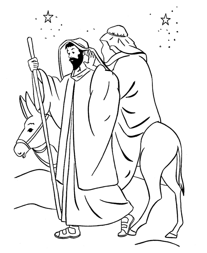 Joseph Bible Coloring Pages | Cartoon Coloring Pages