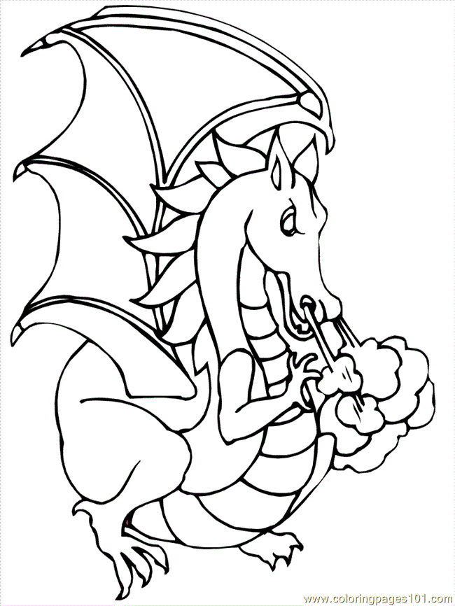 toon dragons Colouring Pages (page 2)