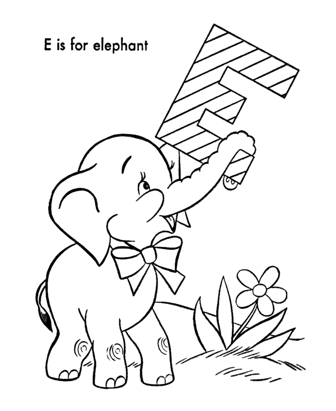 alphabet animal Colouring Pages (page 3)