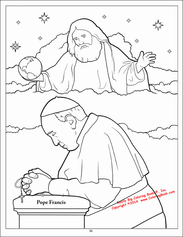 Coloring Books | Pope Francis Coloring & Activity Book