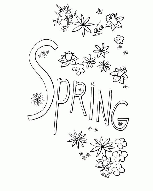 Spring coloring printables coloring page girls coloring nation