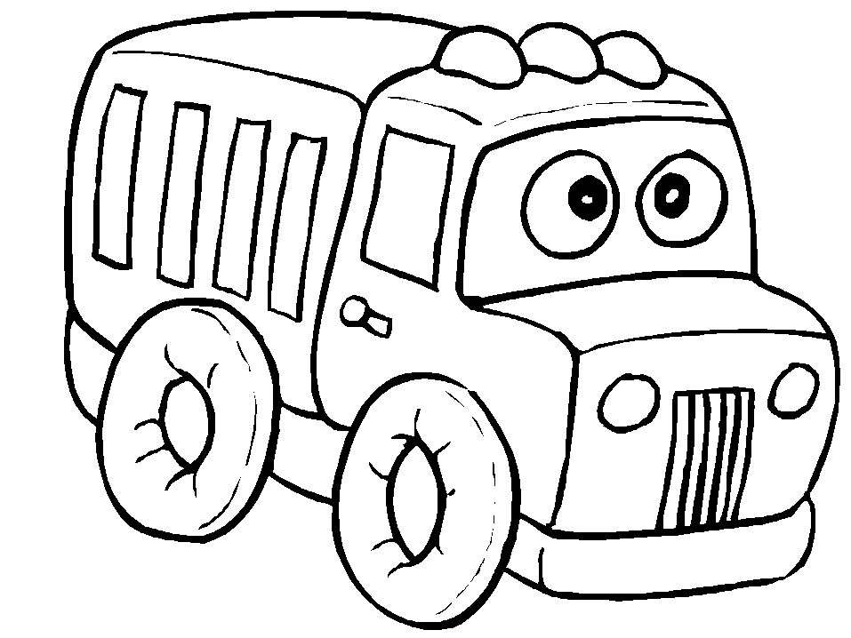 Fire Truck Coloring Pages For Kids 15 | Free Printable Coloring Pages
