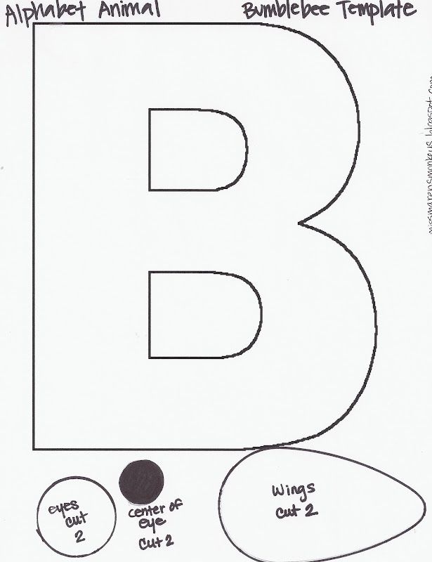 Miss Maren's Monkeys Preschool: The Letter B