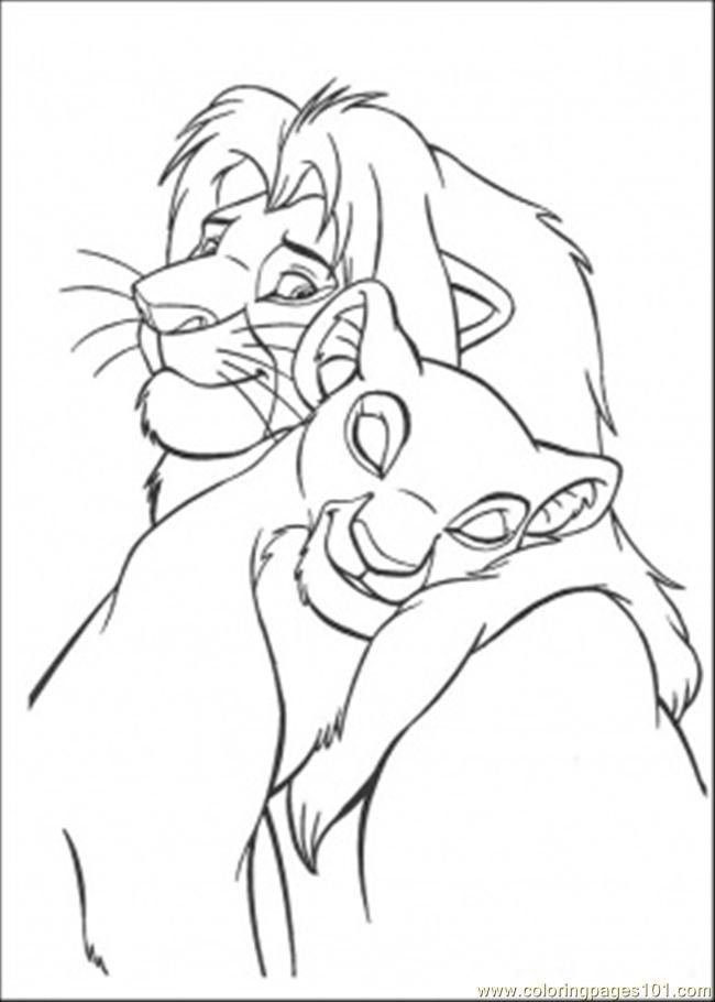 Coloring Pages He Lion King 72 (Cartoons > The Lion King) - free 