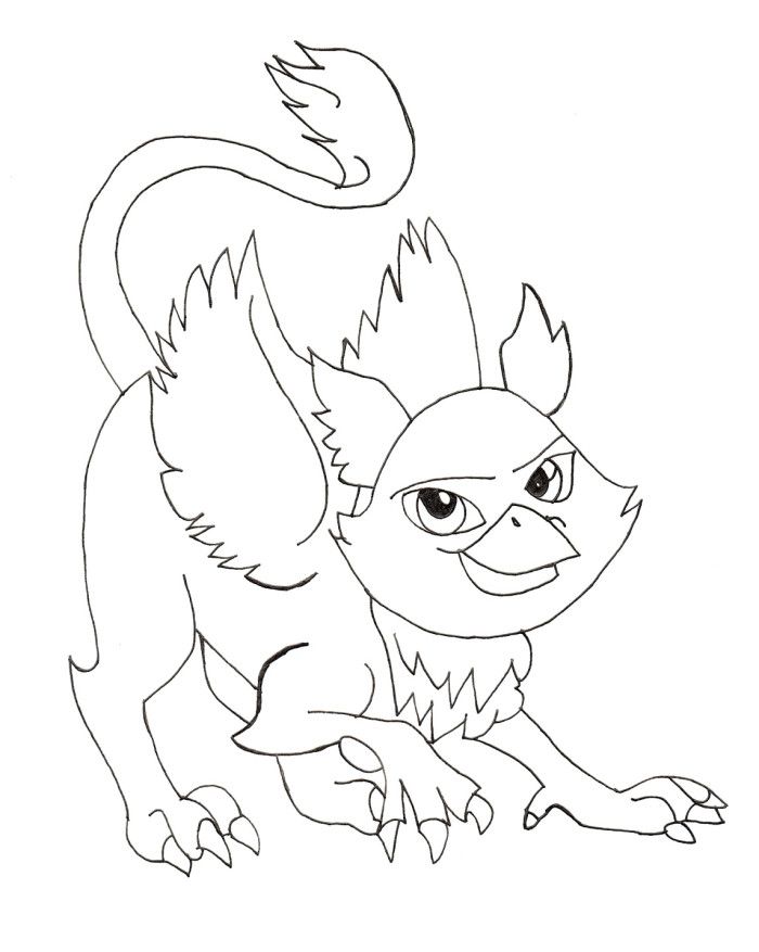 Monster High Rochelle Goyle Dancing Coloring Pages - Monster High 