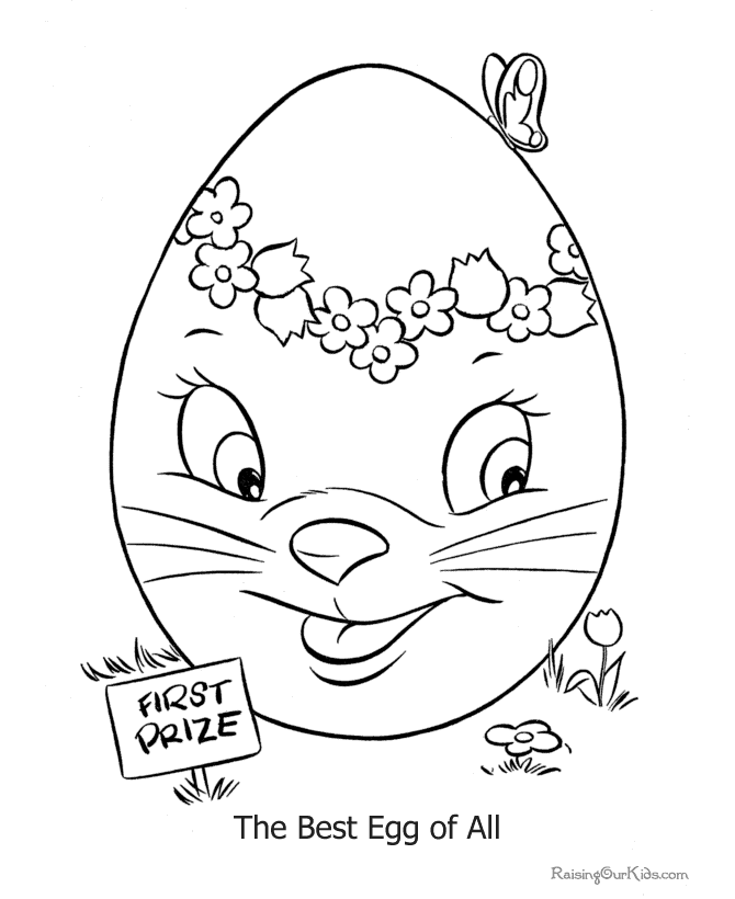 Easter Egg Coloring Pages 209 | Free Printable Coloring Pages