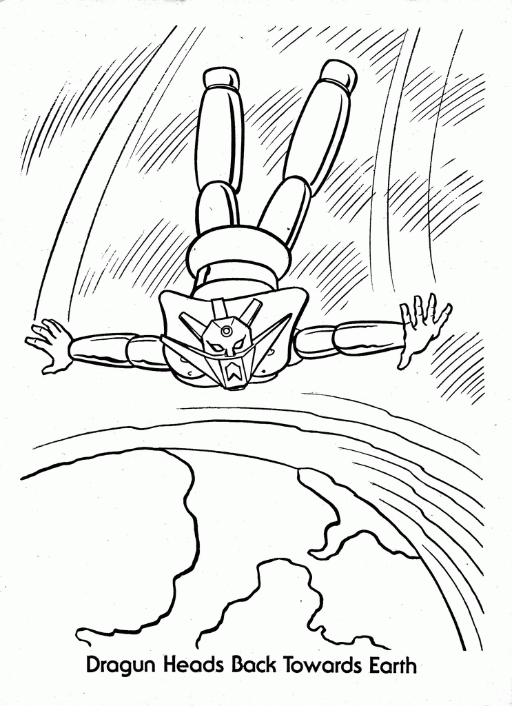 Jon's Random Acts of Geekery: CBT: Shogun Warriors Coloring Book 