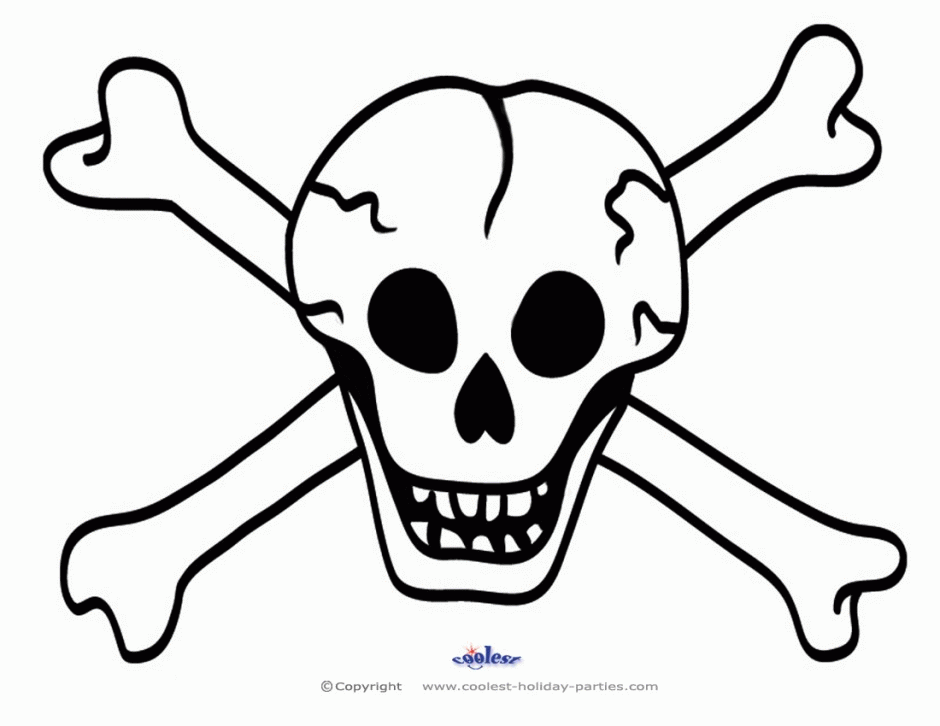 Skull And Bones Coloring Pages Id 84905 Uncategorized Yoand 119673 