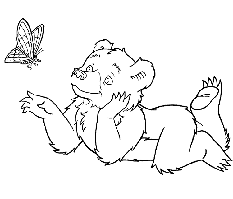 Little Bear Coloring Pages