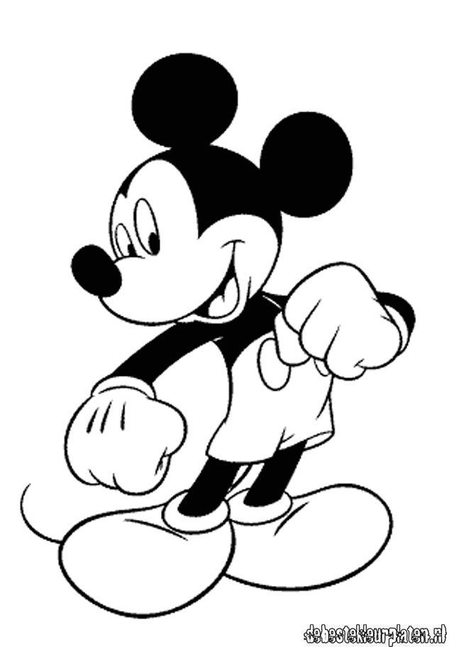 Mickey Mouse coloring pages - Free printable coloring pages