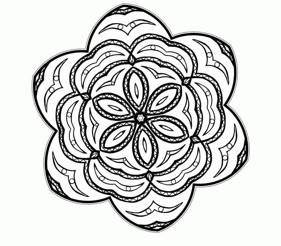 Abstract Coloring Pages For Teenagers : 7101 Ide Coloring Pages 