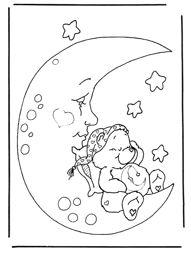 Care Bears Coloring Pages (5) | Coloring Kids