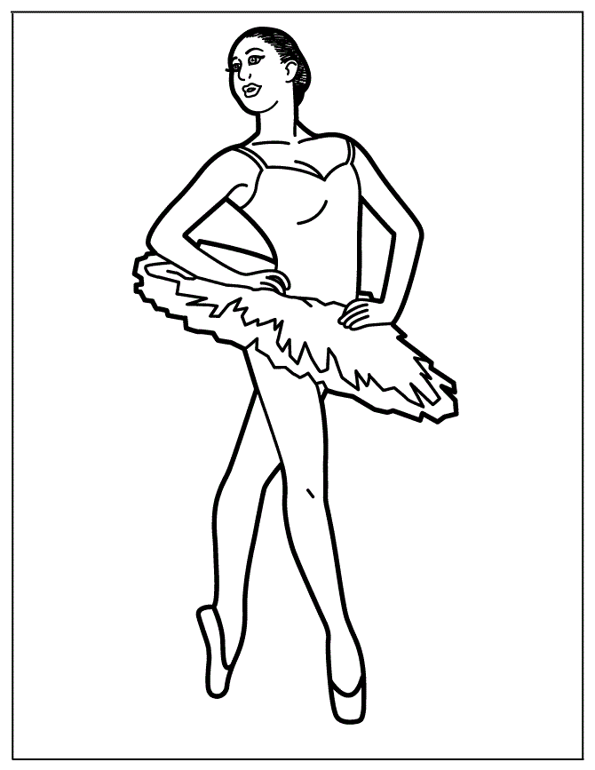 Ballet Coloring Pages