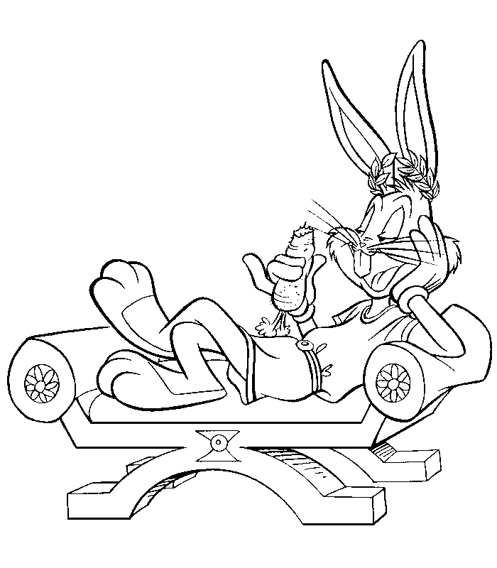 Easter bunny coloring pages | Bunny Coloring pages | #4 | Color 