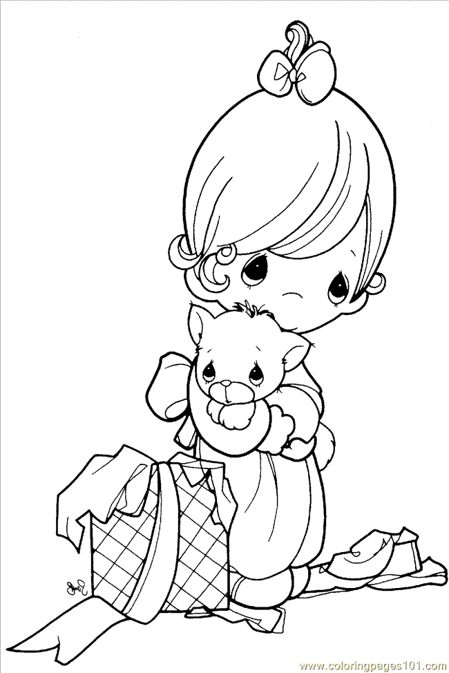 Popular Precious Moments Printable Coloring Pages | Download Free 