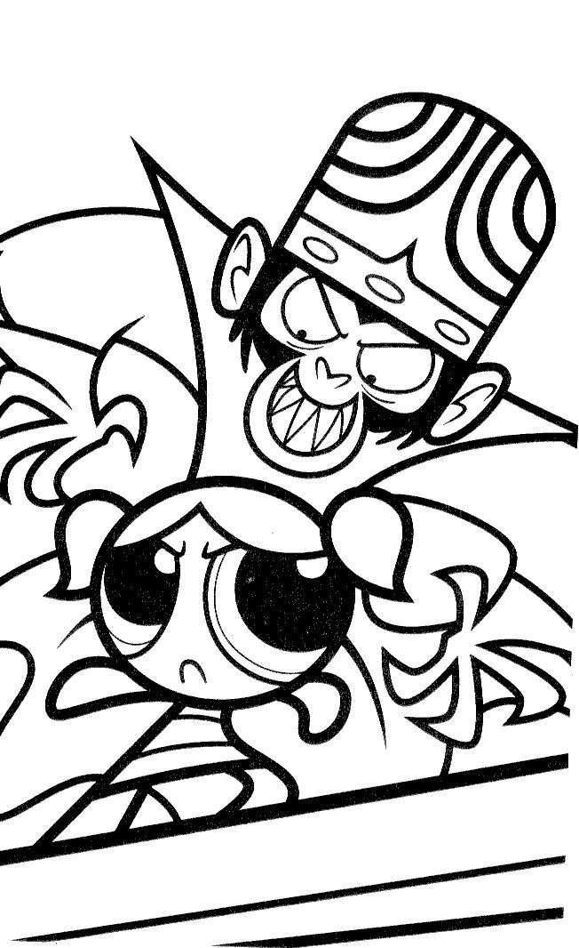 Coloring Page - Powerpuff girls coloring pages 8