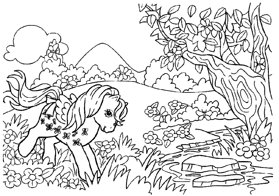 My Little Pony Printable Coloring Pages | Free coloring pages