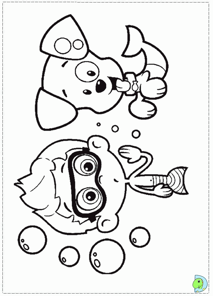 Bubble guppies Colouring Pages (page 3)