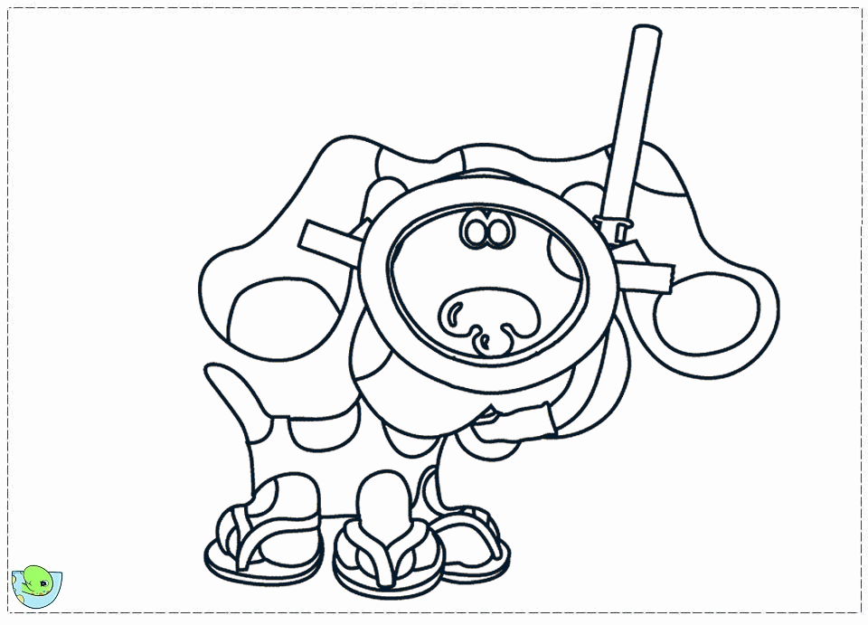 Blue's Clues coloring page