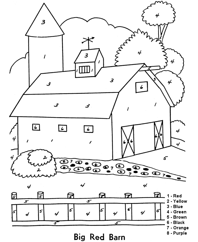 Color By Number Coloring Pages Are A Fun And Educational Activity 