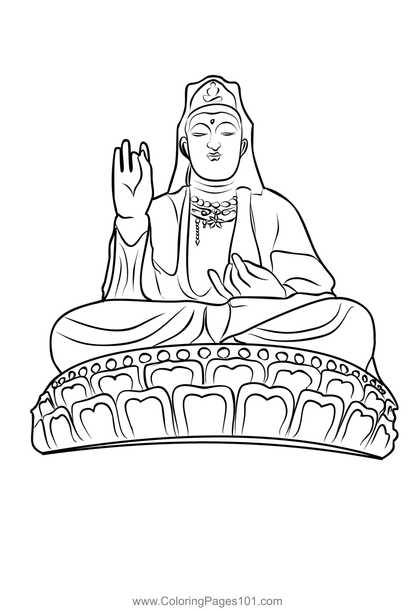 Xiqiao Mountain Singapore Coloring Page for Kids - Free Singapore Printable Coloring  Pages Online for Kids - ColoringPages101.com | Coloring Pages for Kids