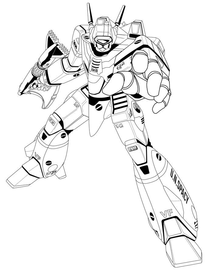 Best Wishes for this Holiday and A Word... - Macross Mecha Manual | Robotech  anime, Robotech, Coloring pages