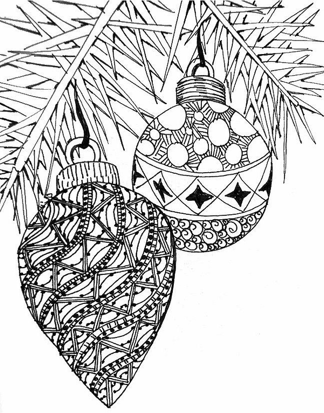 Impressive Christmas Adult Coloring Pages - Best Christmas Moment