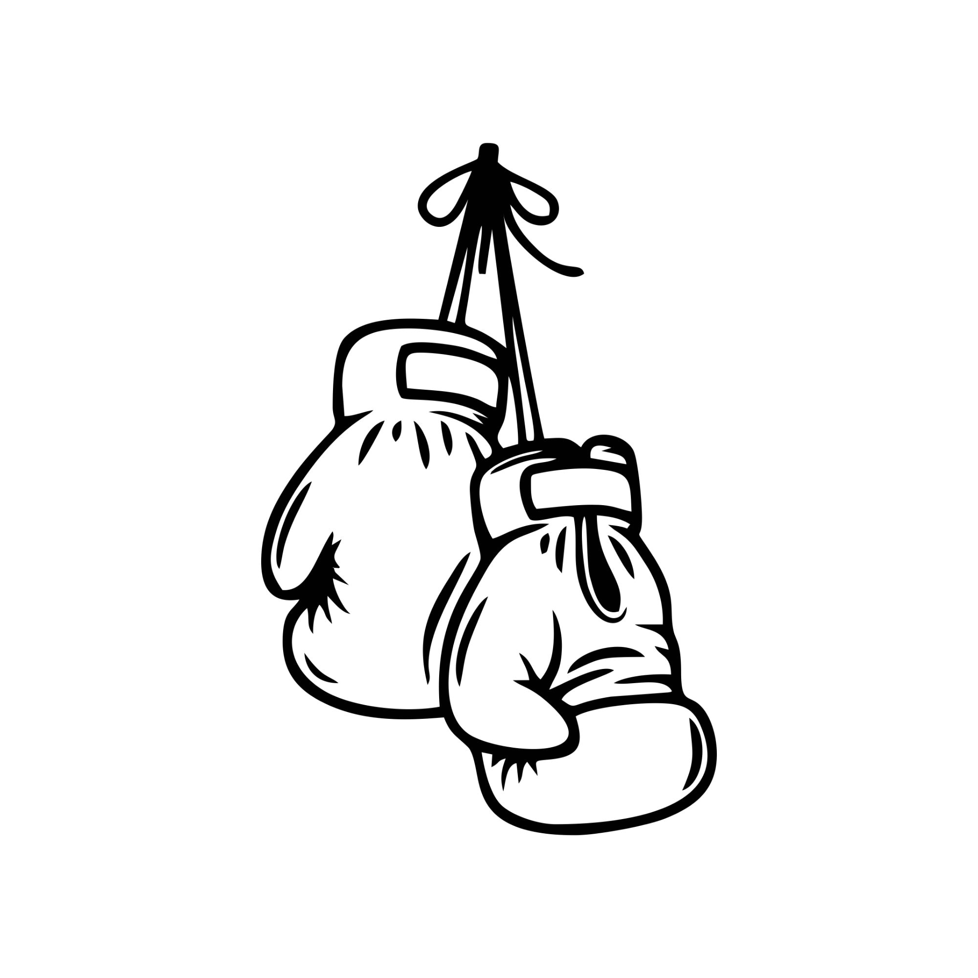 Boxing Gloves Svg Boxing Svg Silhouette ...