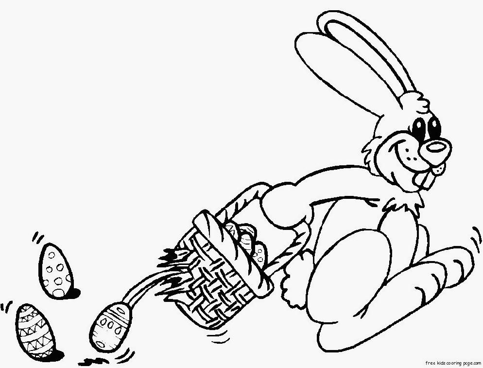 Easter Bunny Coloring Page (19 Pictures) - Colorine.net | 7390