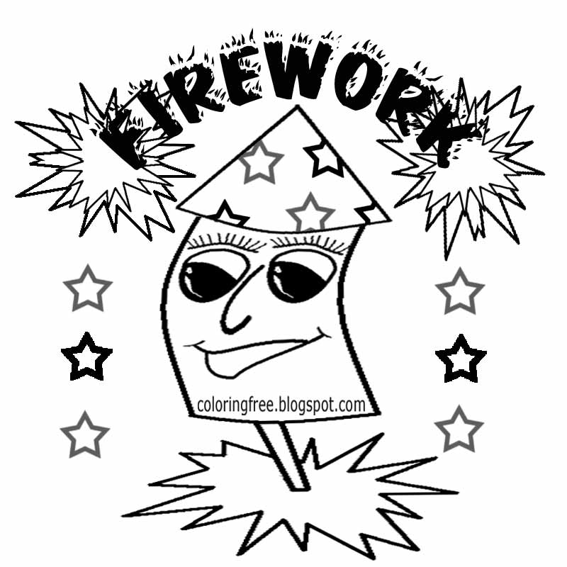 LETS COLORING BOOK: Firework Printable Pyrotechnics Rocket Coloring Pages  For Teenage Kids