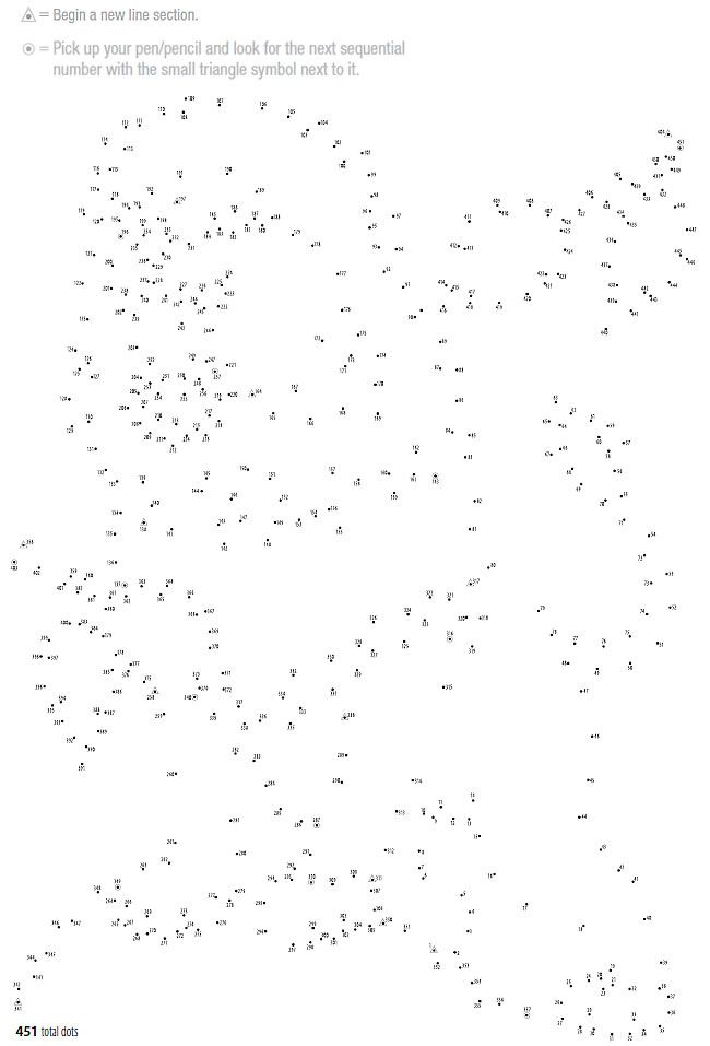 christmas dot to dot for adults - Clip Art Library