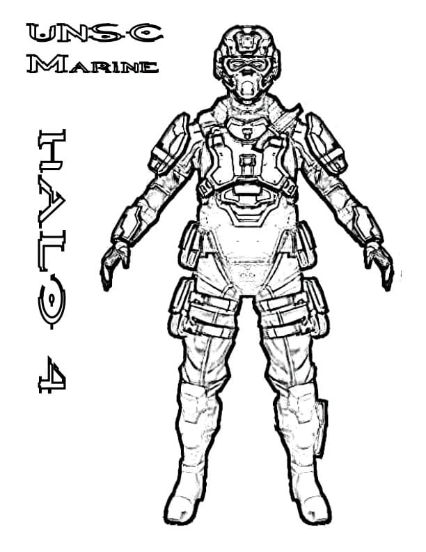 Halo Coloring Pages - 90 Printable Coloring Pages