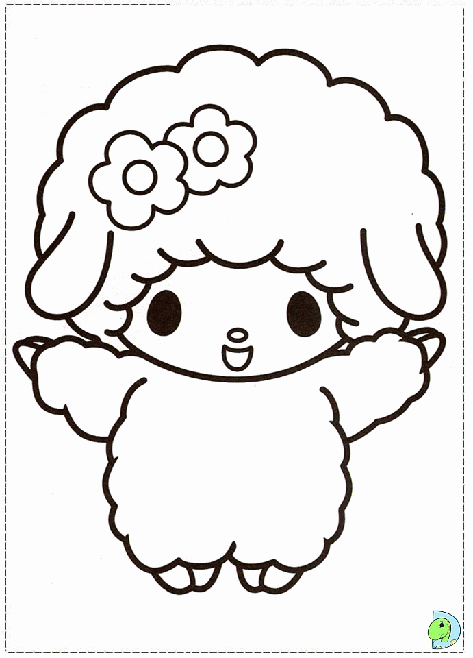 My Melody Coloring - Coloring Pages for Kids and for Adults