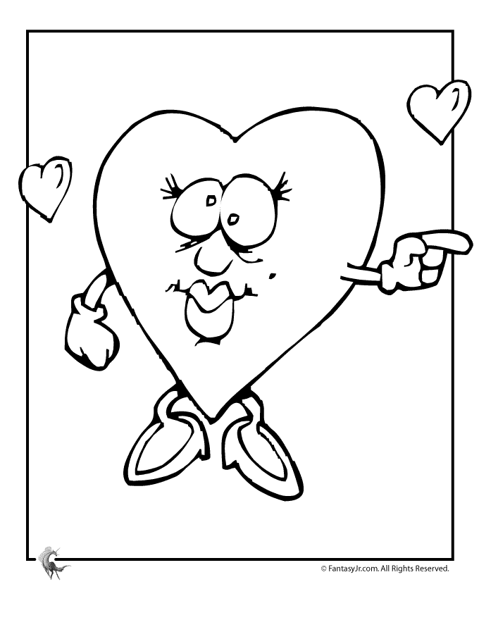Love Coloring Pages, Heart Coloring Pages
