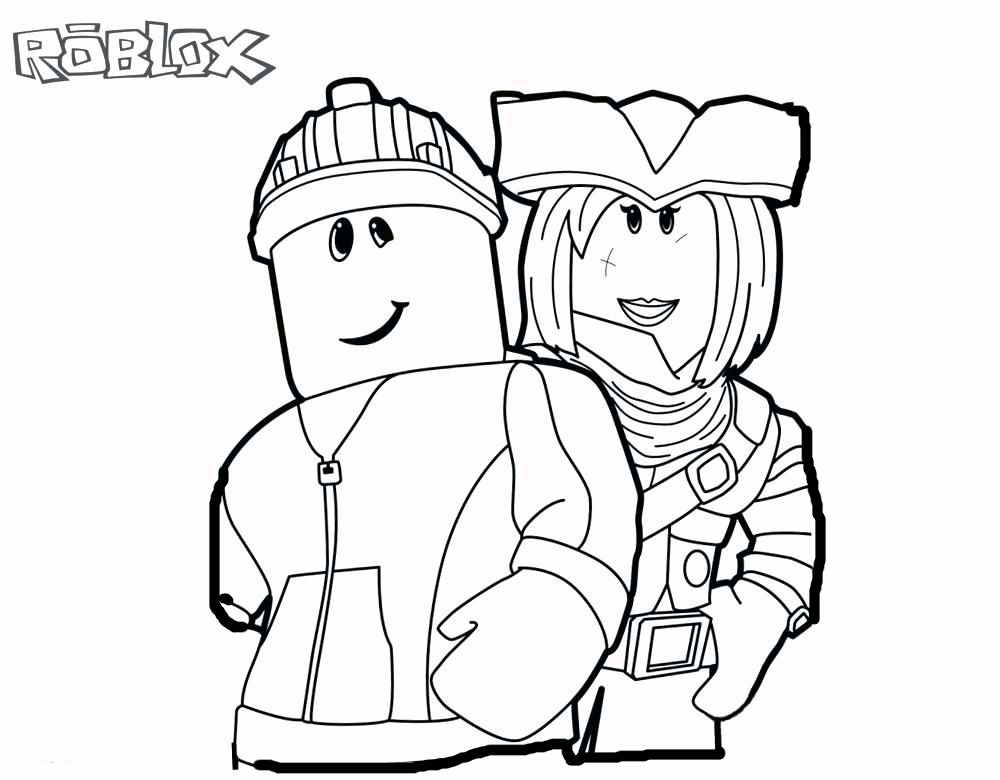 Roblox roblox-coloring-page-15 coloring pages
