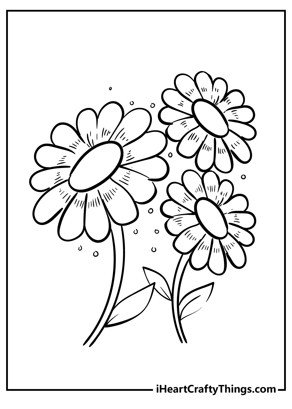 Printable Daisy Coloring Pages (Updated 2022)