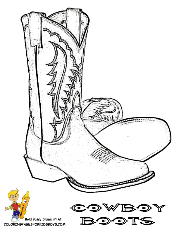 1000+ images about Boots on Pinterest | Coloring, Cowboy christmas ...