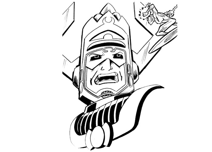 Galactus coloring pages - Coloring pages