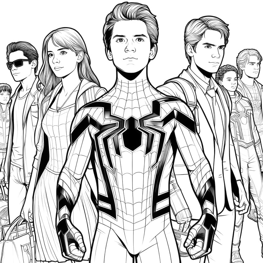 Spiderman Coloring Pages - 30 New ...