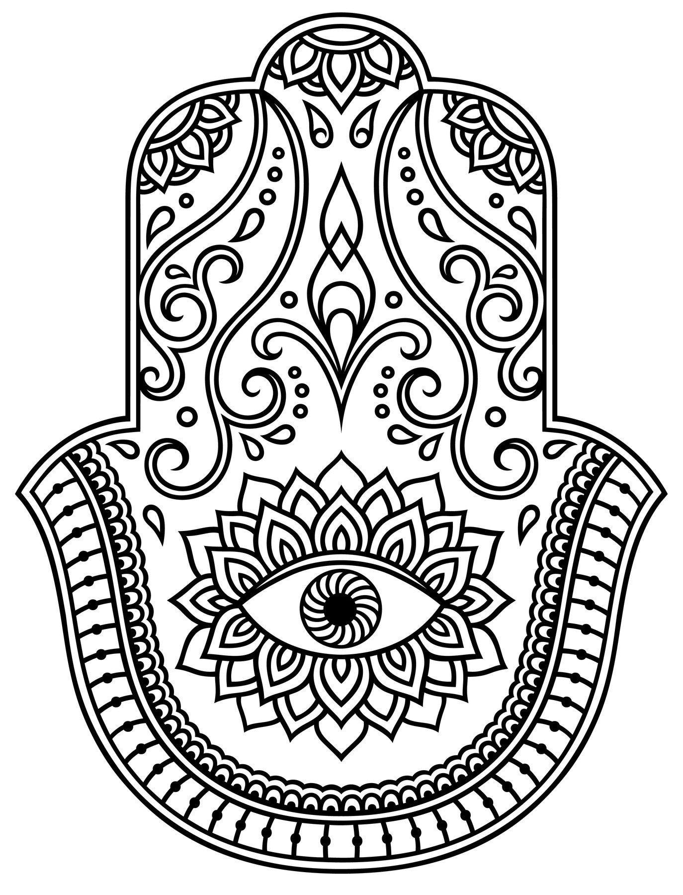 Hamsa - Jewish & Muslim Ethnic Oriental ...