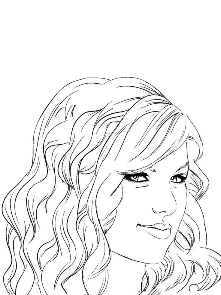 Taylor Swift coloring pages - Free Printable | Taylor swift, Coloring pages,  Taylor
